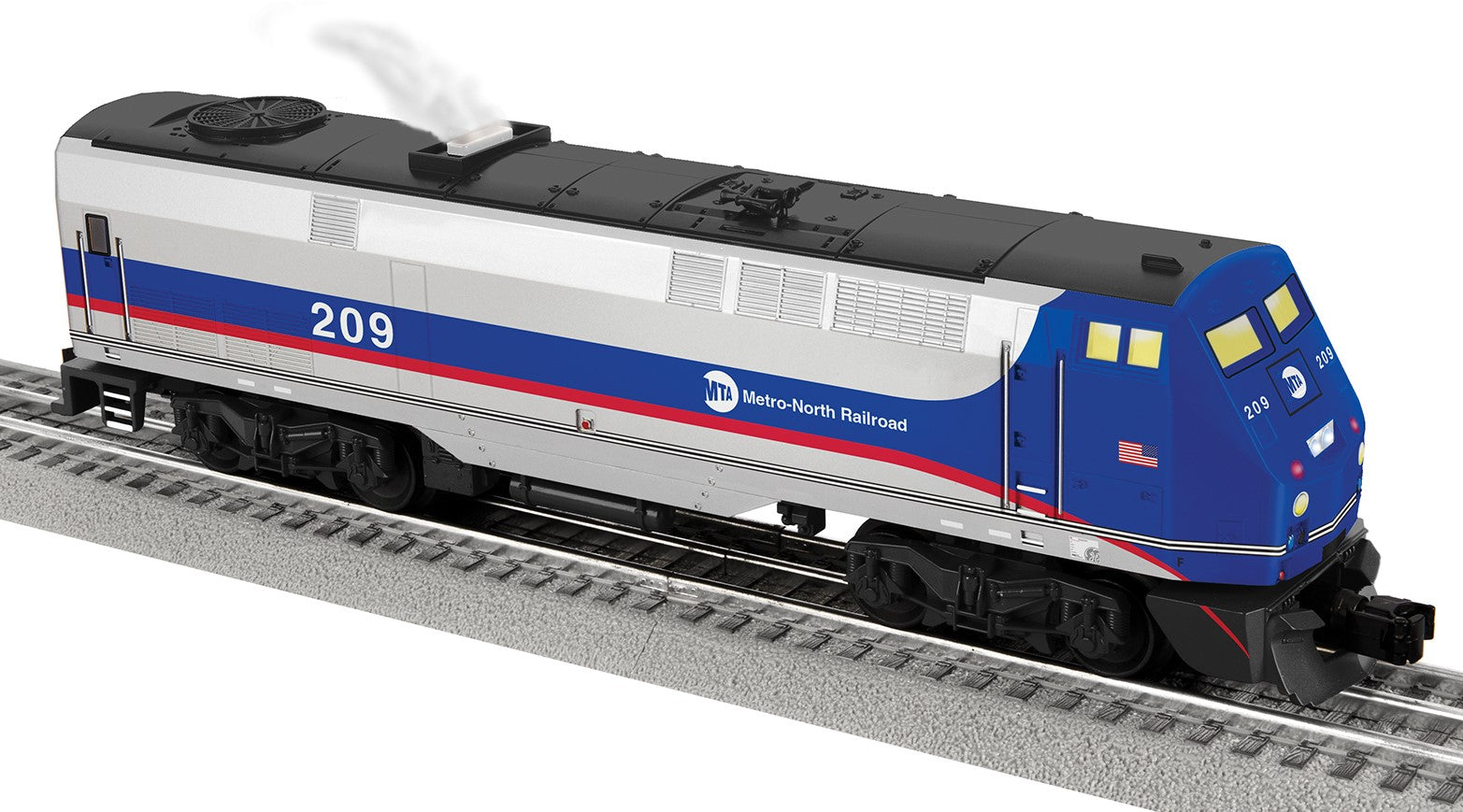 Lionel 2434110 - LionChief+ 2.0 Genesis Diesel Locomotive "MTA Metro-North" #209