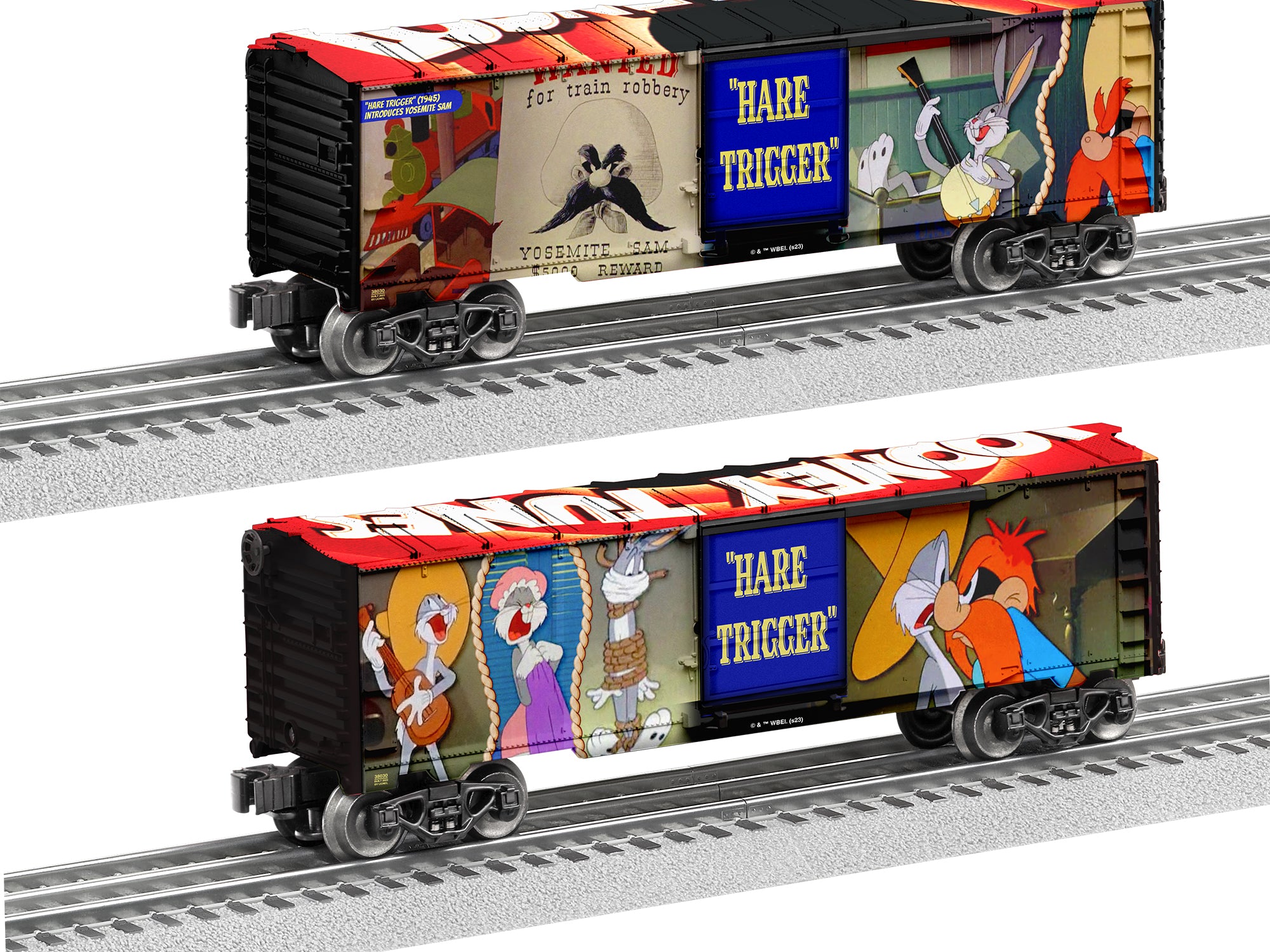 Lionel 2438030 - Looney Tunes - Boxcar "Hare Trigger" #1
