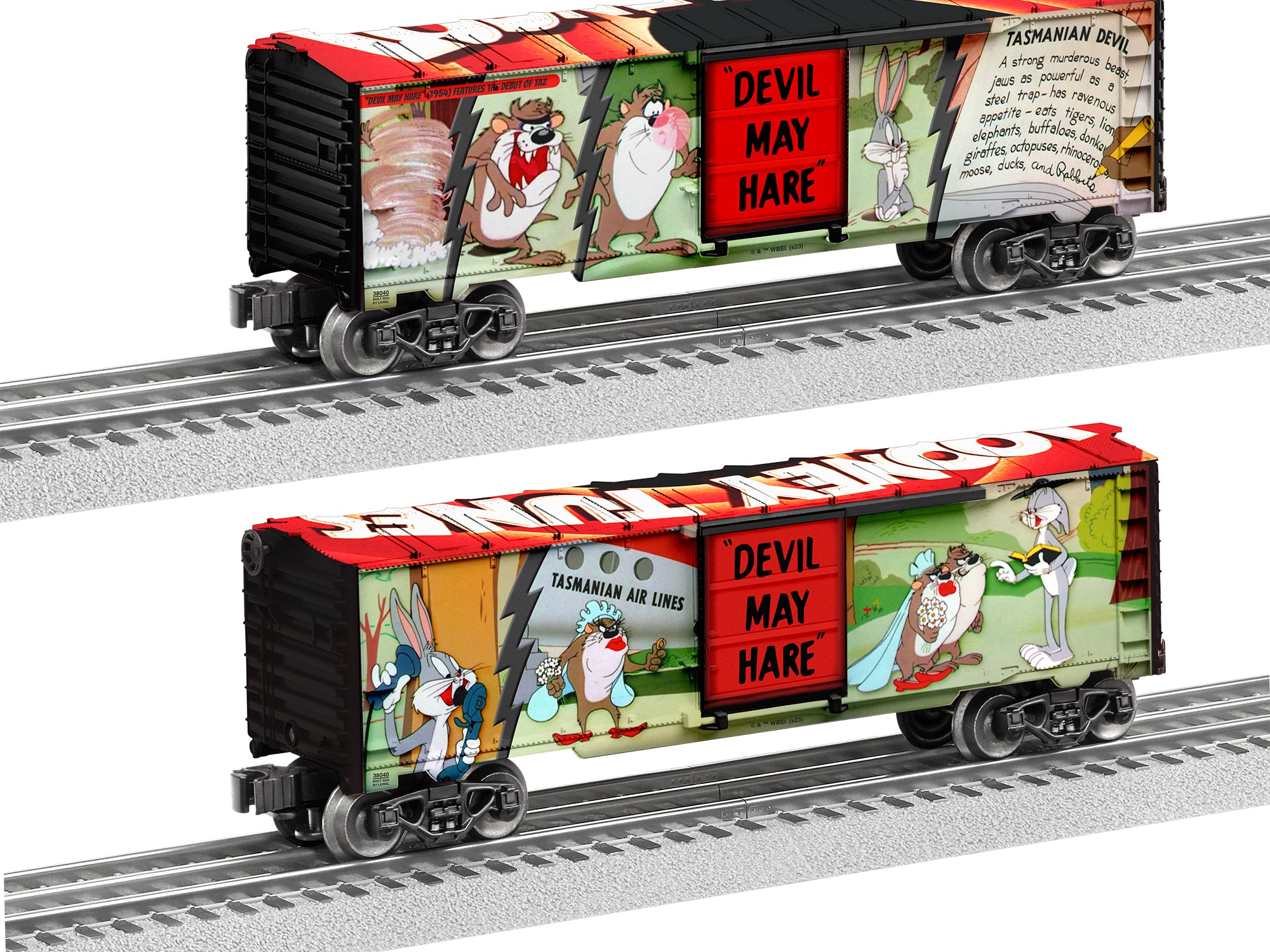 Lionel 2438040 - Looney Tunes - Boxcar "Devil May Hare" #2