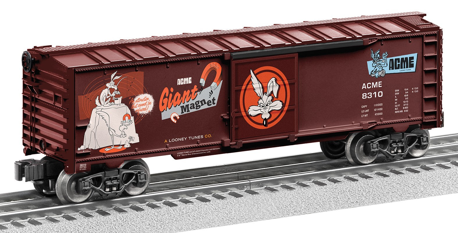 Lionel 2438310 - Looney Tunes - Boxcar "ACME" #8310 (Giant Magnet)