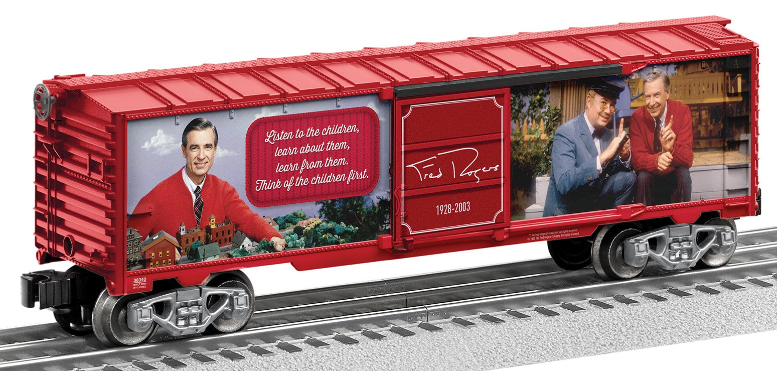 Lionel 2438340 - Mister Rogers' Neighborhood - Boxcar "Fred Rogers"