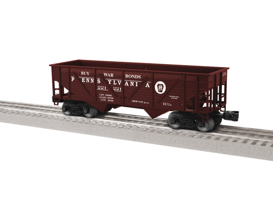 Lionel 2442100 - Composite 2-Bay Hopper "Pennsylvania" (3-Car) Set #1 - MrMuffin'sTrains