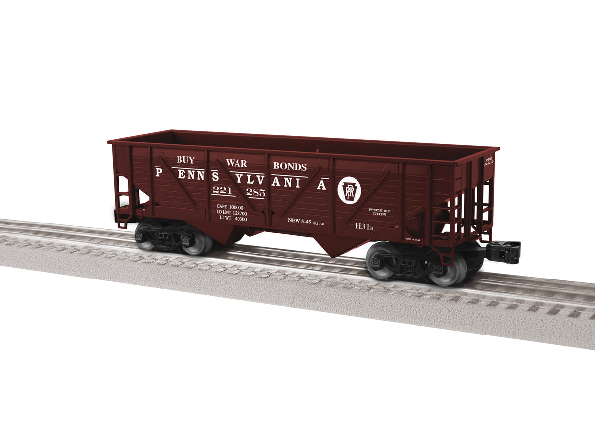 Lionel 2442105 - Composite 2-Bay Hopper "Pennsylvania" (3-Car) Set #2
