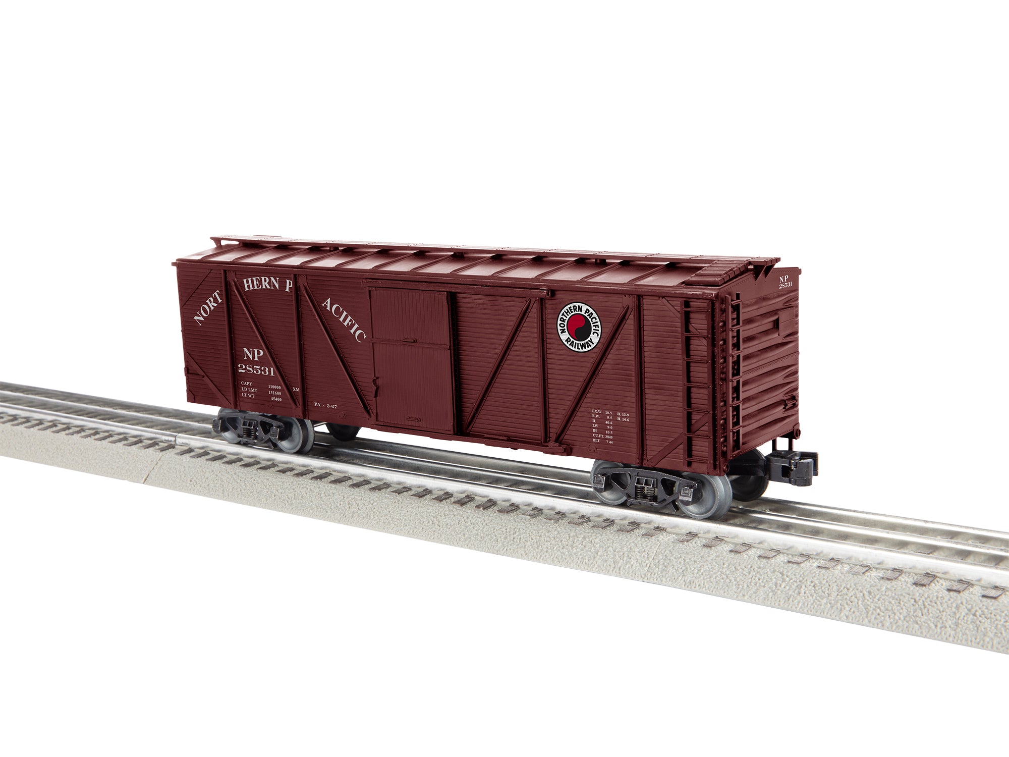 Lionel 2442182 - Single Sheathed Boxcar "Northern Pacific" #28531