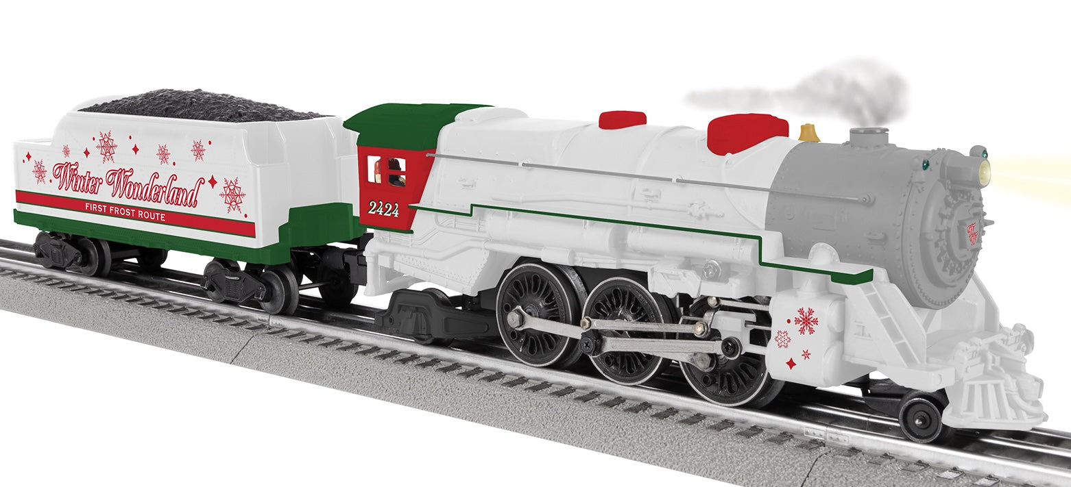 Lionel 2445090 - LionChief 2-6-2 Prairie Steam Locomotive "Winter Wonderland" #2424