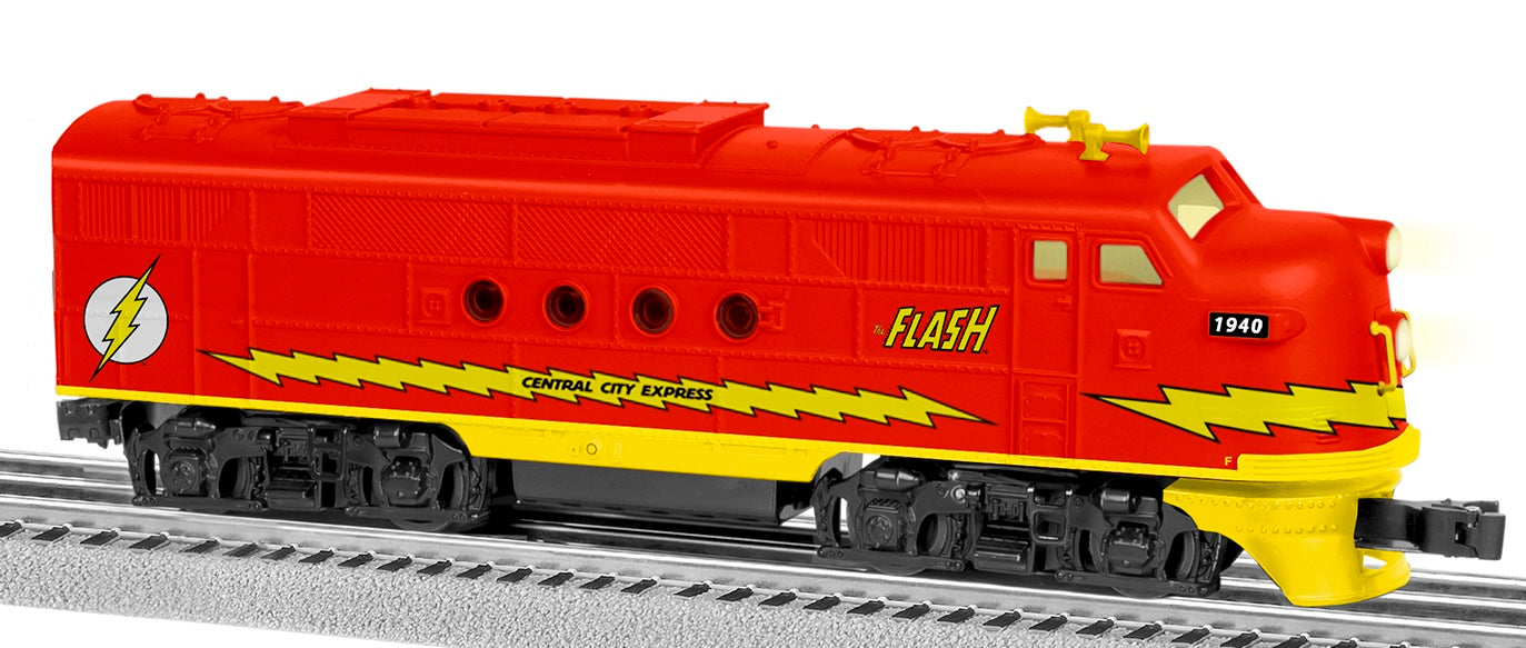 Lionel 2445100 - DC Comics - LionChief FT Diesel Locomotive "The Flash" #1940