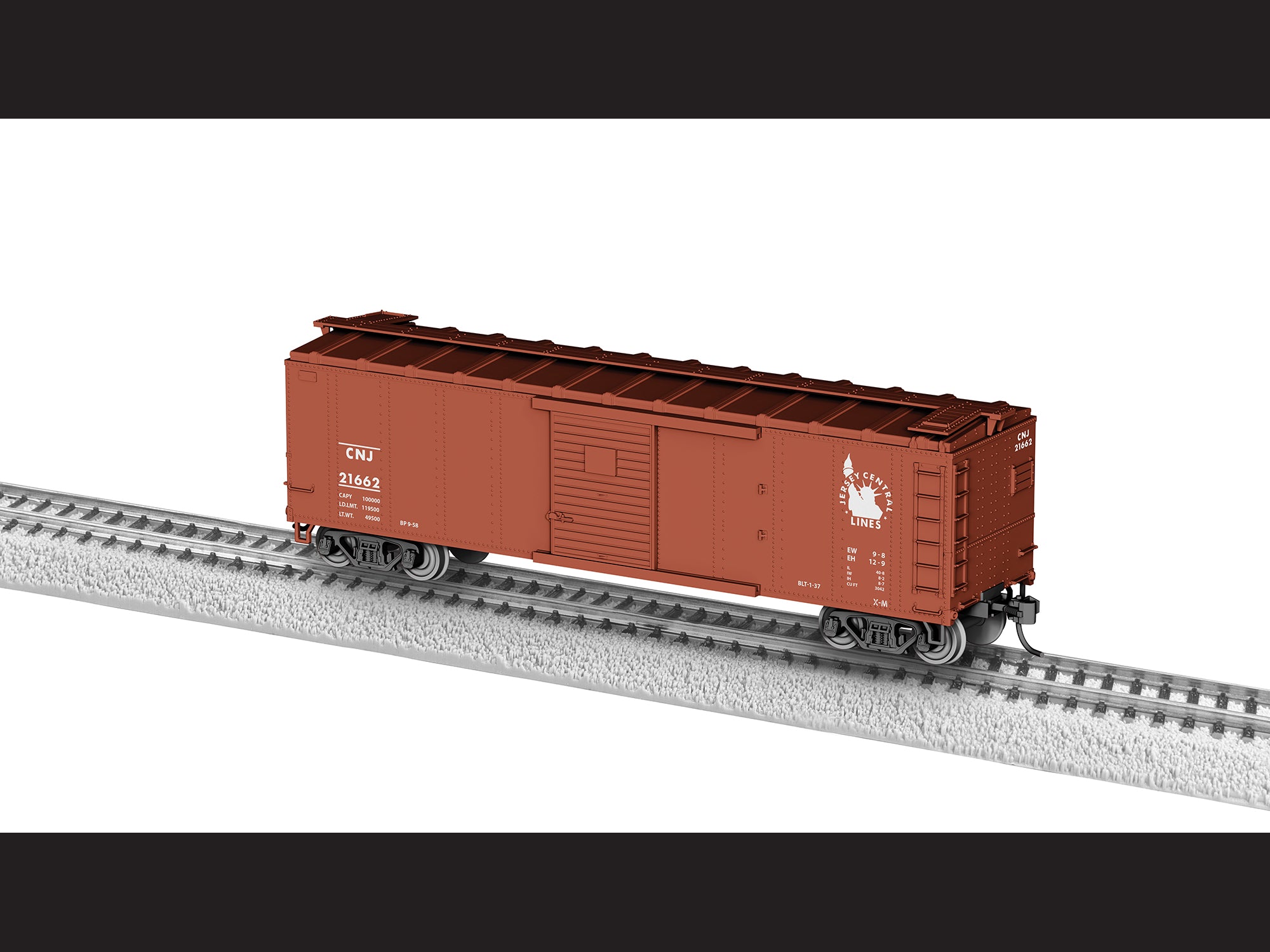Lionel HO 2454200 - Boxcar "New Jersey Central" #21622