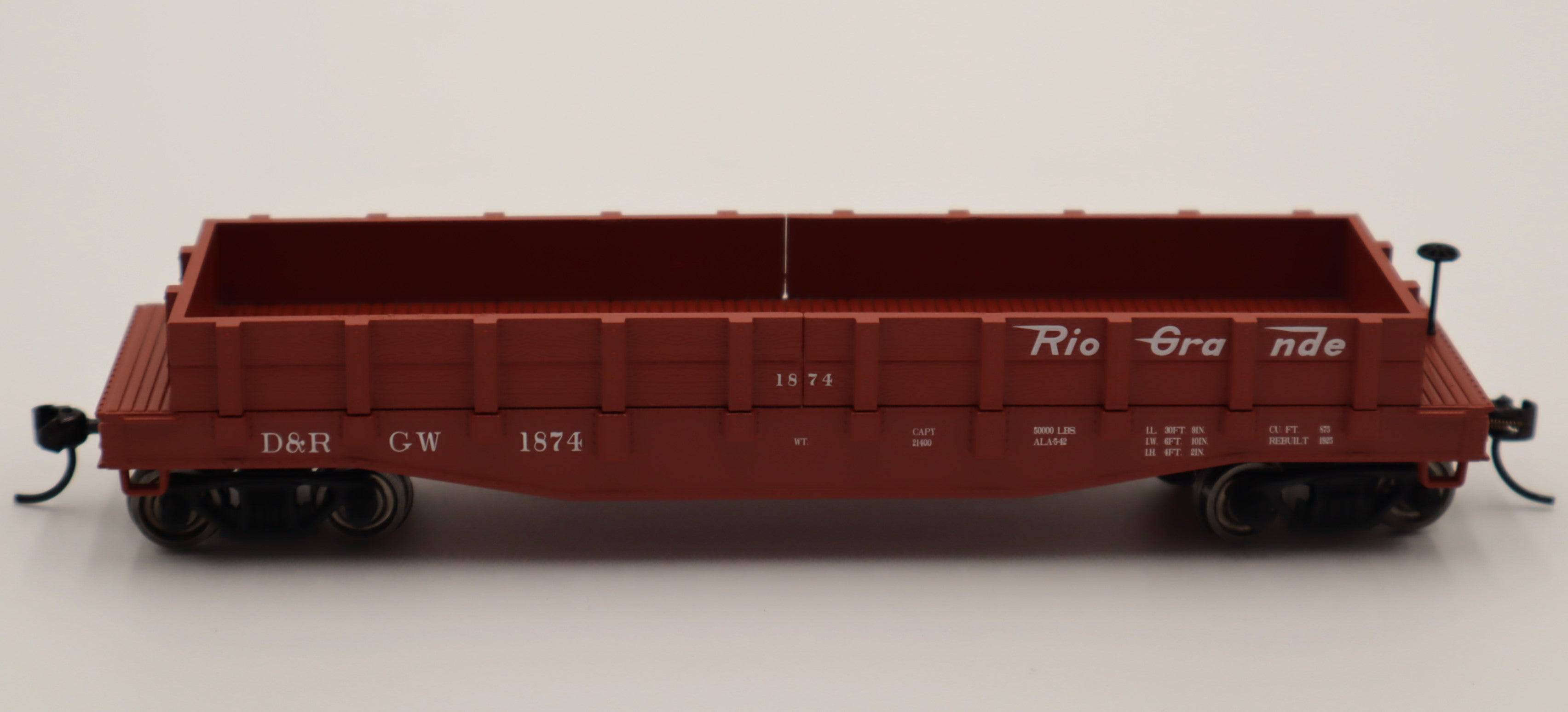 Lionel HO 2454270 - Gondola Car "Denver & Rio Grande" #1874
