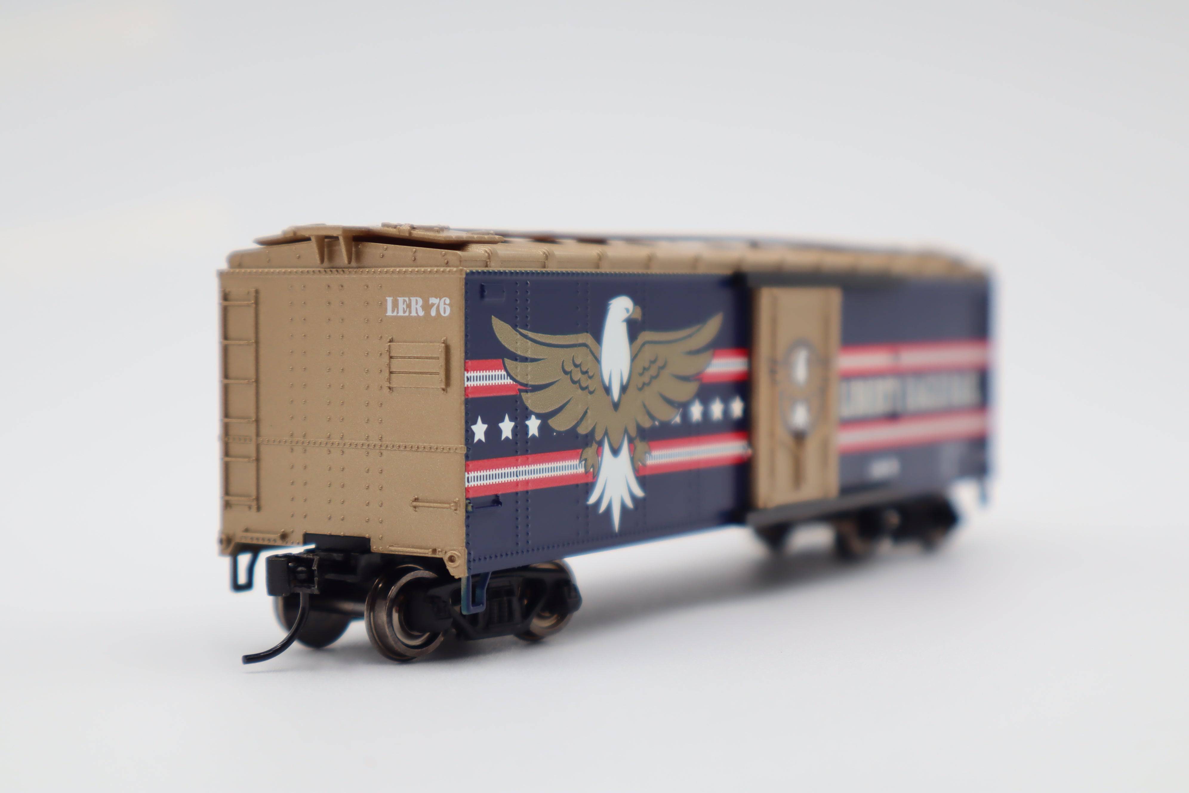 Lionel HO 2454370 - Reefer Car "U.S.A." #LER76