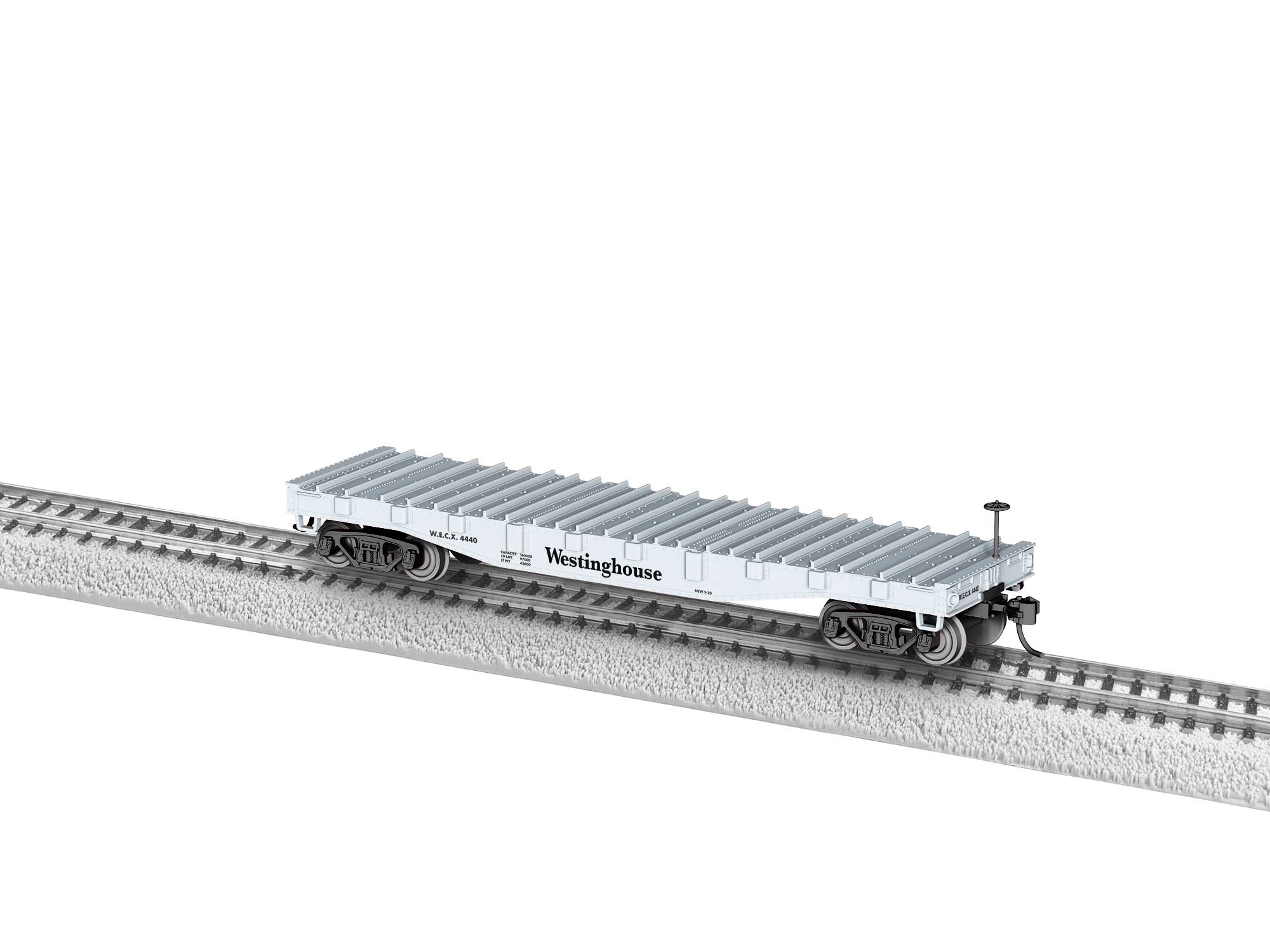 Lionel HO 2454440 - Steel-Deck Flatcar "Westinghouse" #4440