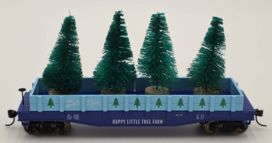 Lionel HO 2454590 - Bob Ross - Gondola Car "Happy Little Trees"