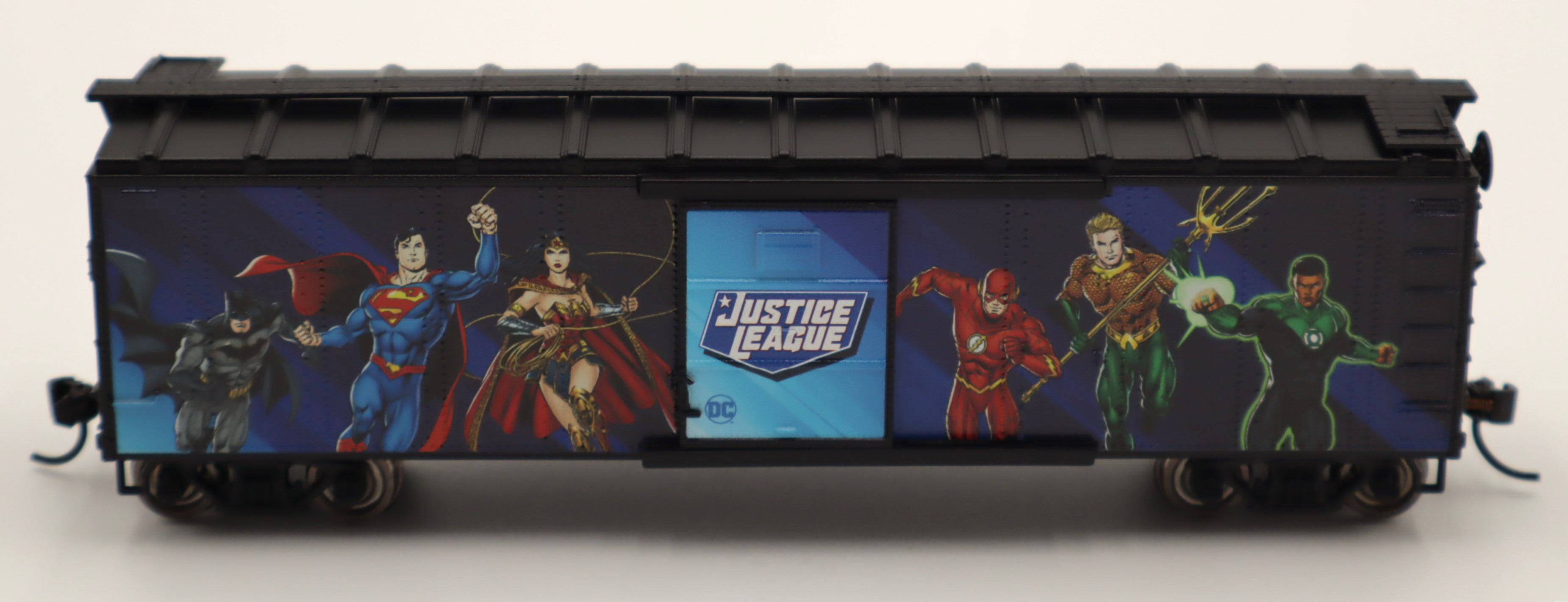 Lionel HO 2454610 - DC Comics - Boxcar "Justice League"