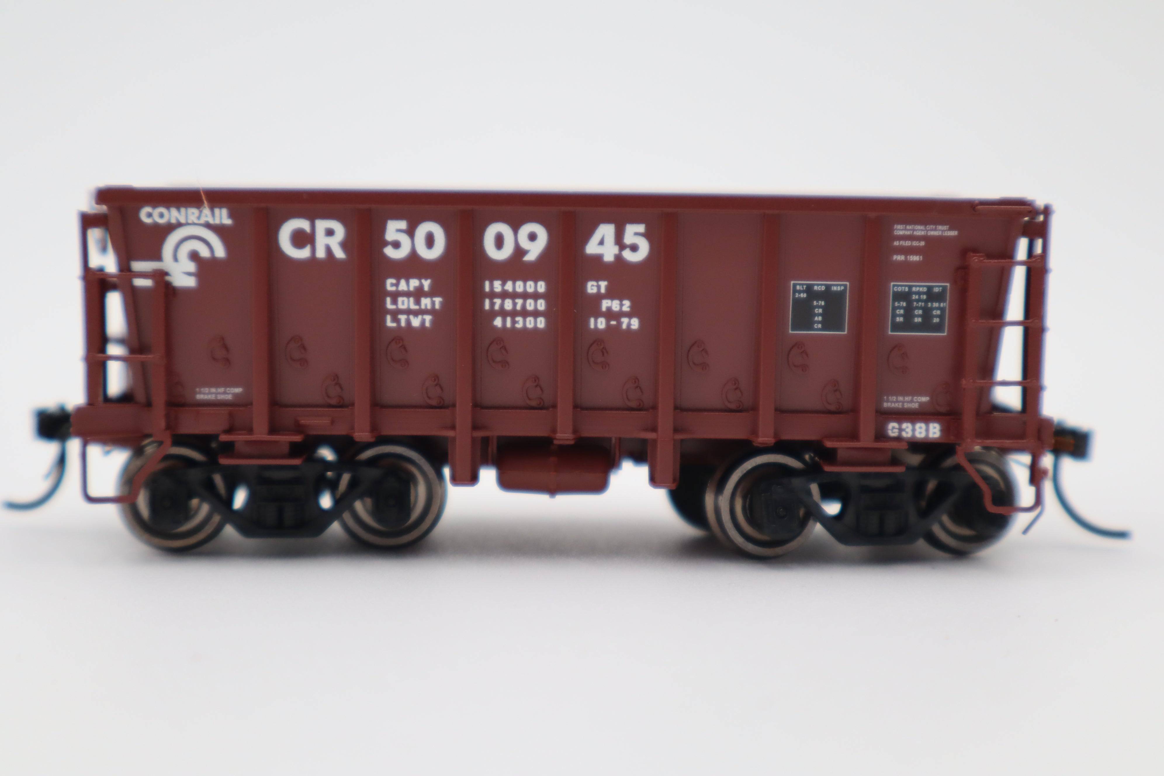 Lionel HO 2474132 - G38B Ore Car "Conrail" (4-Car) Set 2