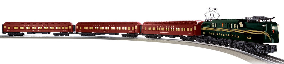 Lionel 2522020 -  Vision Line GG1 (Postwar Inspired) Madison Set "Pennsylvania" #2332