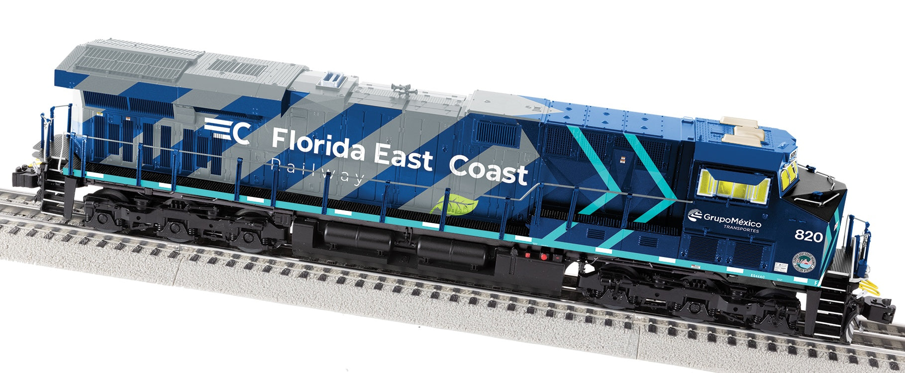 Lionel 2522070 - VisionLine - ES44 Diesel Autorack Set "Florida East Coast" #820