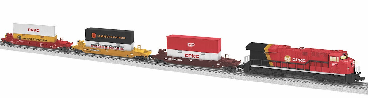 Lionel 2523020 - LionChief Maxi Stack Freight Set "Canadian Pacific Kansas City" #9375 w/ Bluetooth 5.0