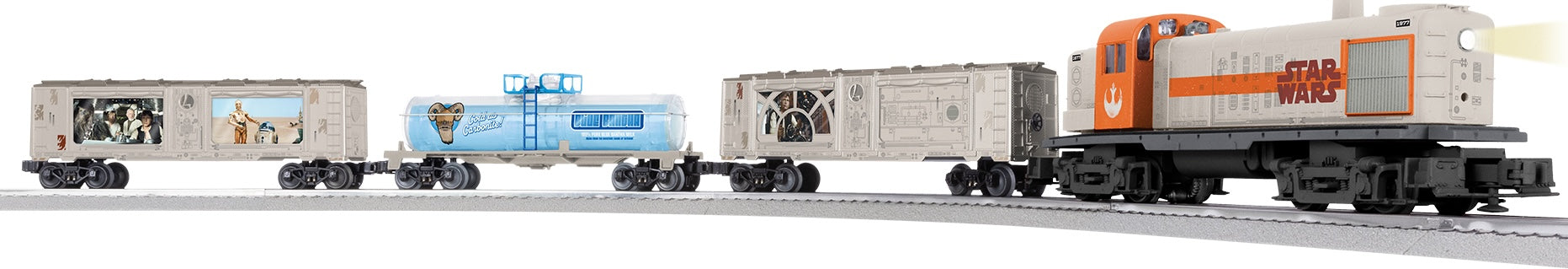 Lionel 2523040 - LionChief - STAR WARS™ Rebel RS-3 Diesel Freight Set w/ Bluetooth