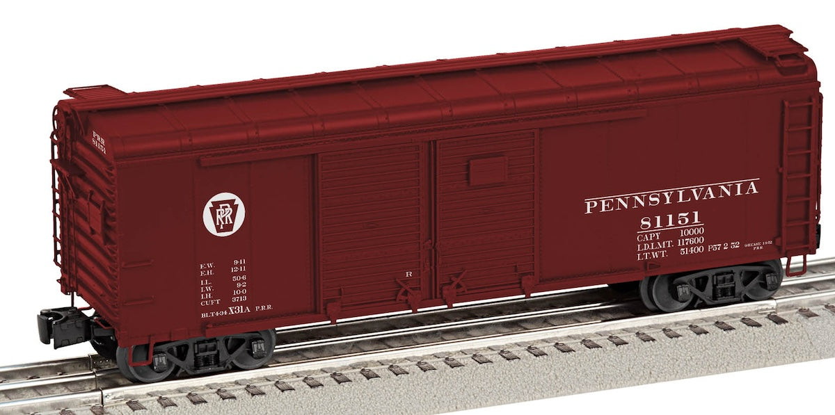 Lionel 2526111 - X31 Boxcar "Pennsylvania" #81151 (Circle Keystone)