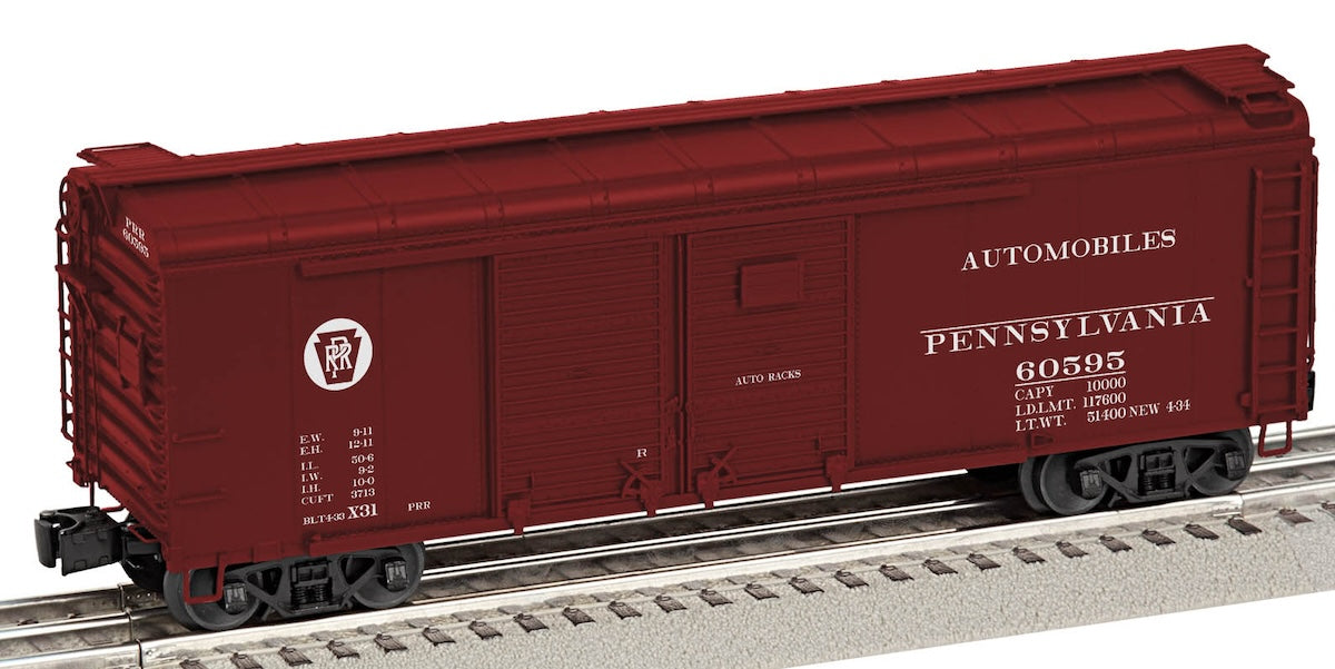 Lionel 2526122 - X31 Boxcar "Pennsylvania" #60595 (Auto/Circle Keystone)