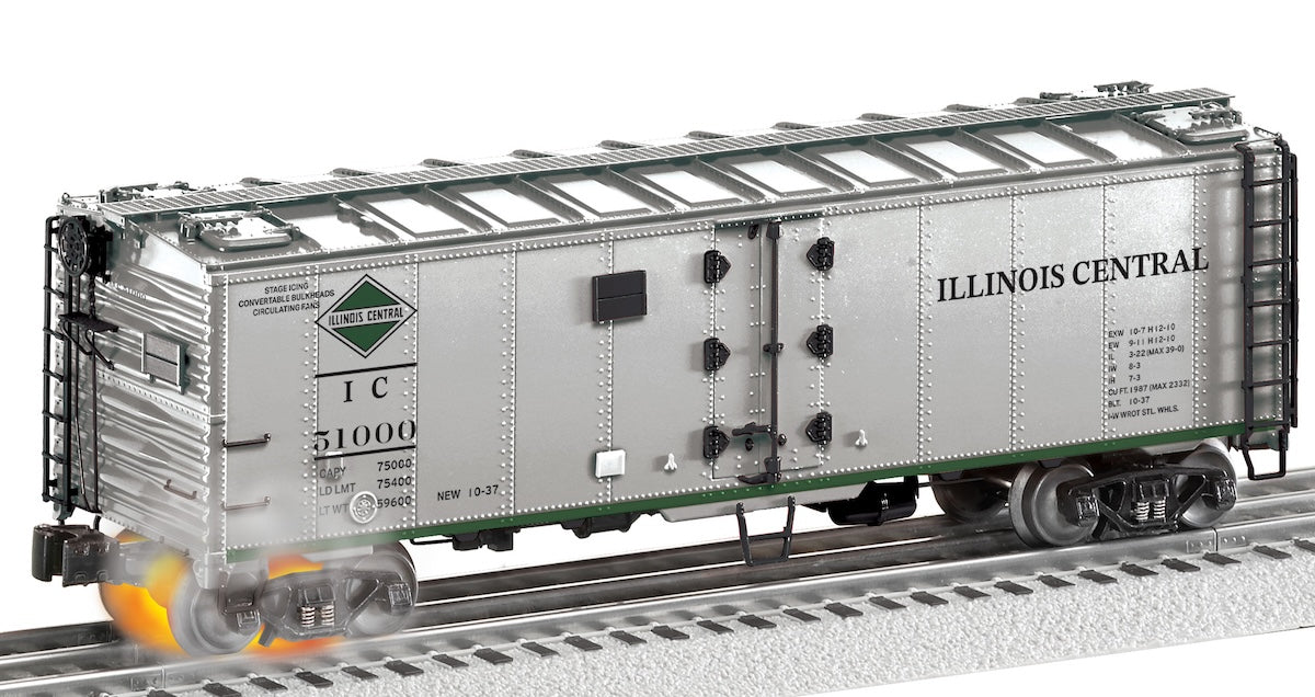 Lionel 2526330 - Hotbox Reefer Car "Illinois Central" #51000