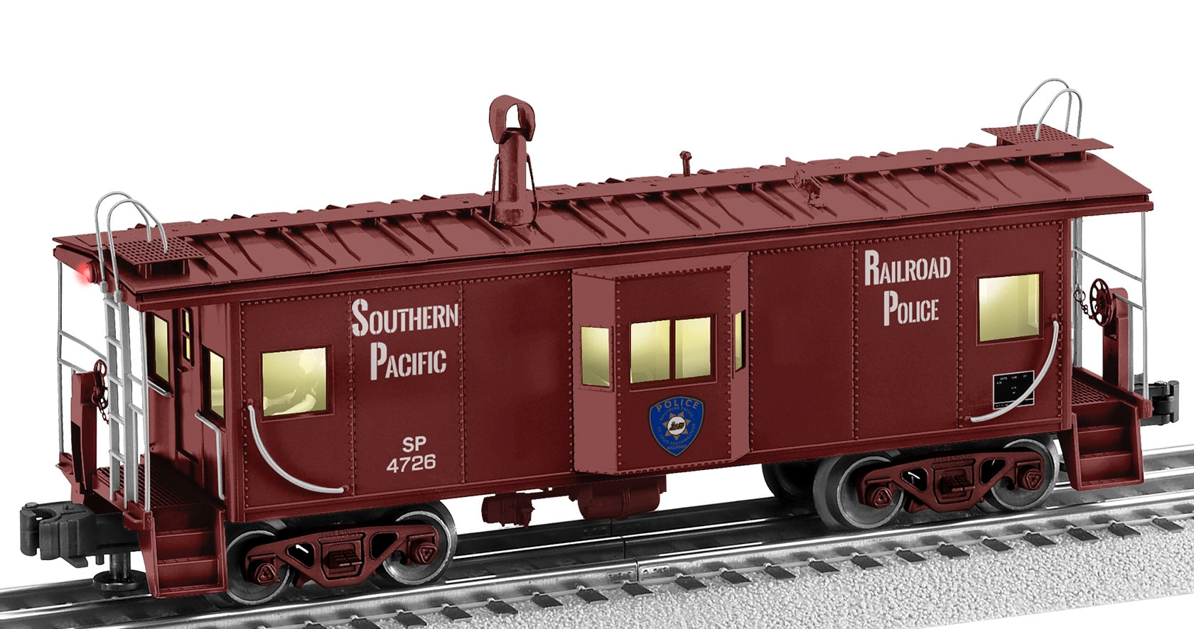 Lionel 2526730 - Bay Window Caboose "Southern Pacific" #4726 (Police)