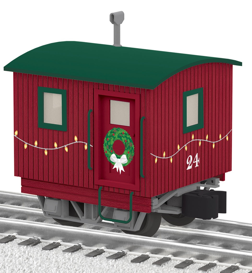 Lionel 2526800 - Disconnect Caboose Car "Christmas" #24 - MrMuffin'sTrains