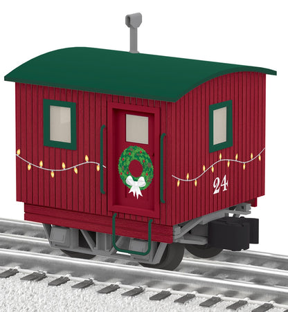 Lionel 2526800 - Disconnect Caboose Car "Christmas" #24 - MrMuffin'sTrains