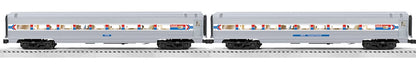 Lionel 2527170 - 18" Aluminum Passenger Car Set "Amtrak" (2-car) Phase I
