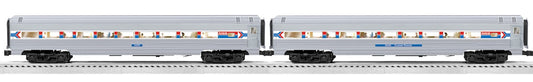 Lionel 2527170 - 18" Aluminum Passenger Car Set "Amtrak" (2-car) Phase I