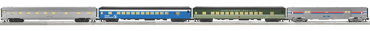 Lionel 2527350 - Vision Line 21" Passenger Car Set "Amtrak" (4-Car) Rainbow, Phase I