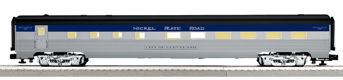 Lionel 2527510 - 21" StationSounds Diner Car "Nickel Plate Road" City of Cleveland