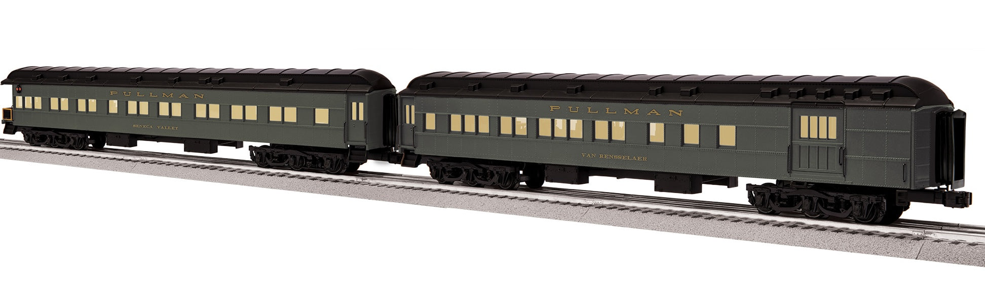 Lionel 2527520 - VisionLine - 20th Century Limited - 18" Pullman Passenger Cars "New York Central" (2-Pack)