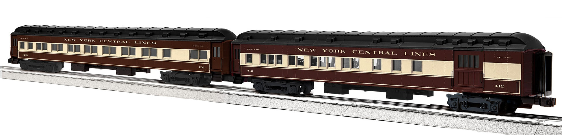 Lionel 2527560 - Vision Line 18" Niagara Falls Passenger Cars "New York Central" (2-Car) Set A