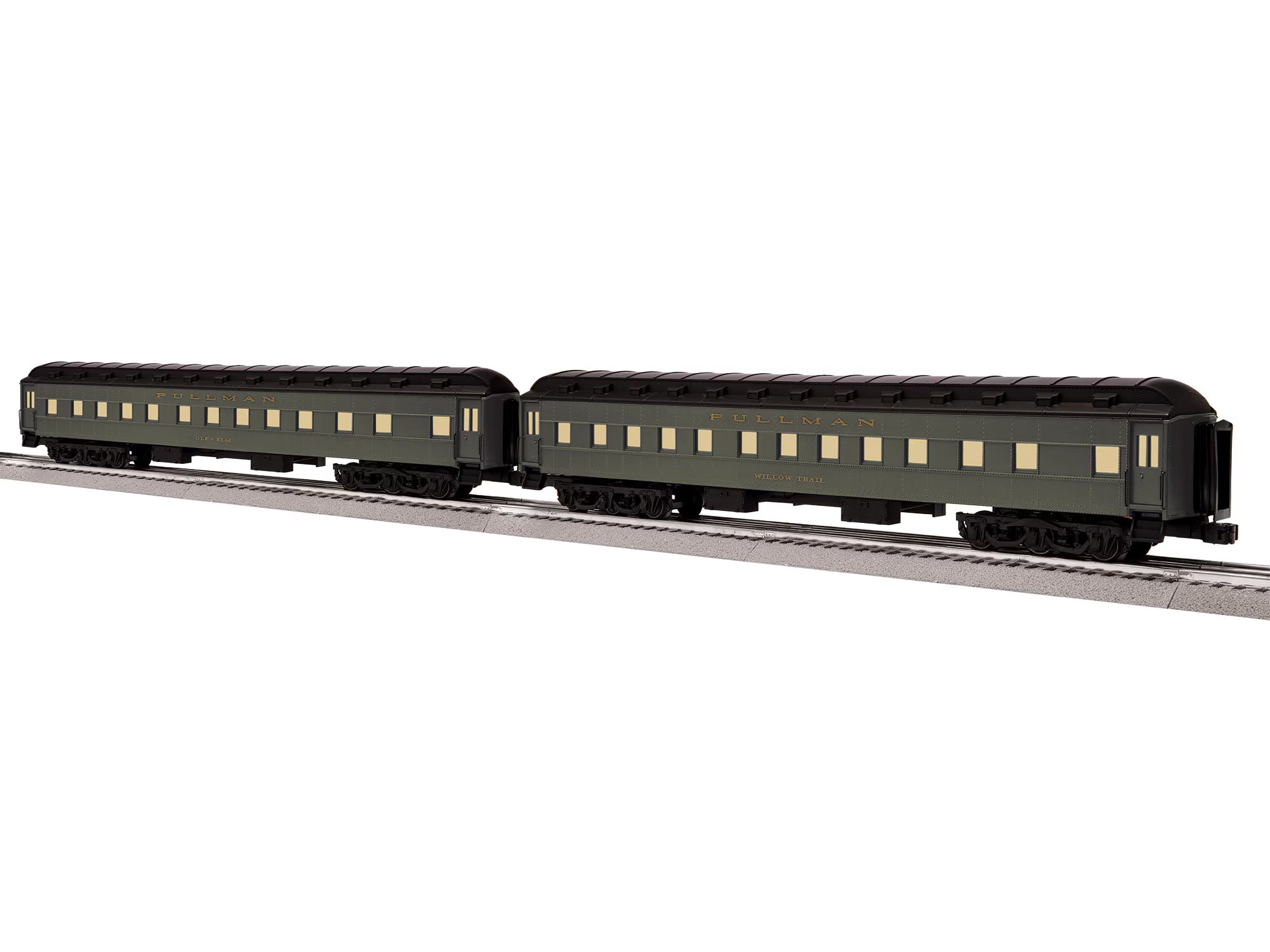 Lionel 2527590 - 20th Century 18" Passenger Car "Pullman" (2-Car) Set #1