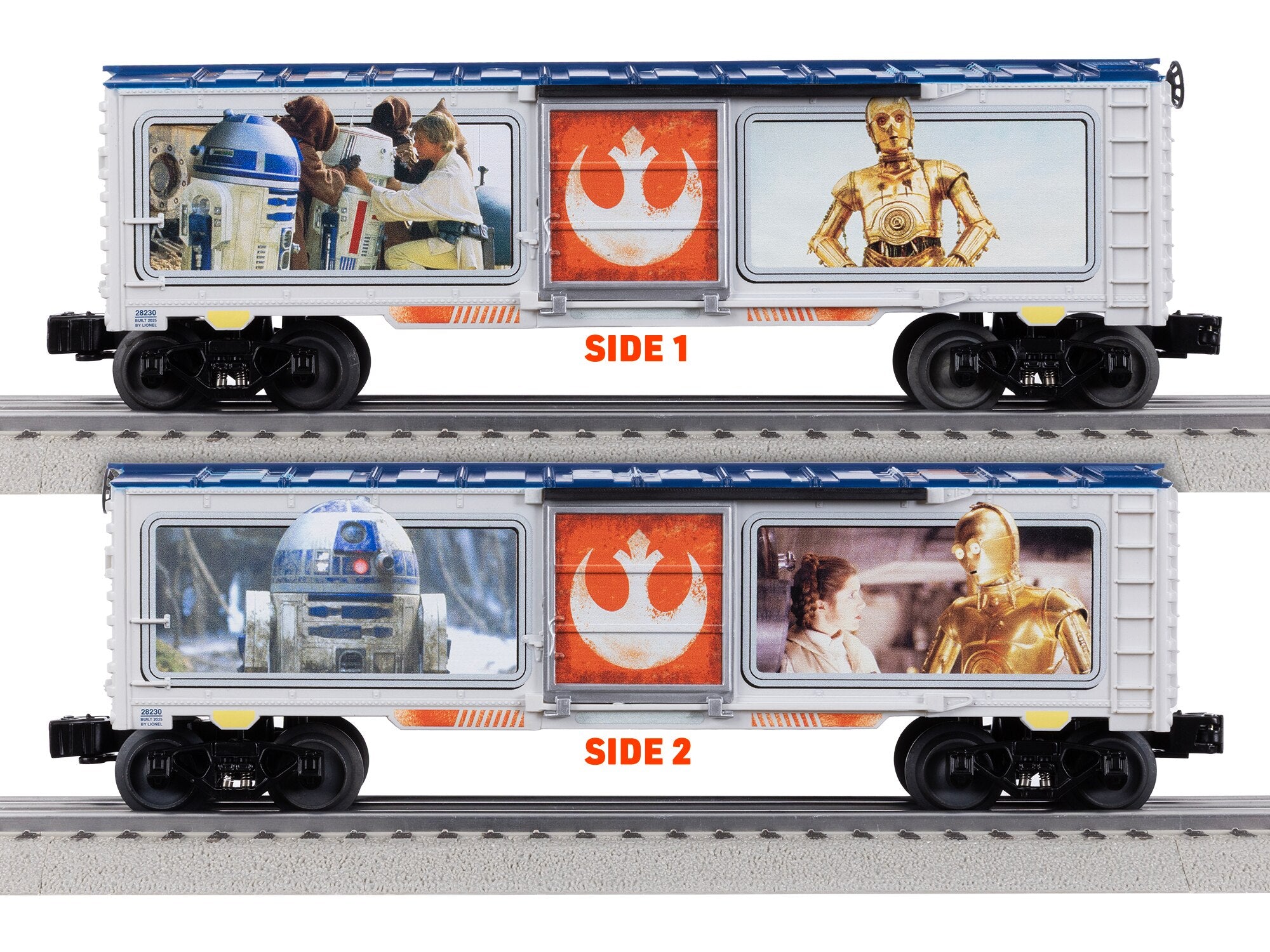Lionel 2528230 - Star Wars - Character Boxcar "R2D2 & C3PO"