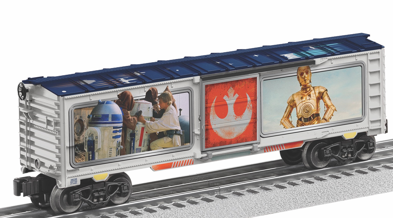 Lionel 2528230 - Star Wars - Character Boxcar "R2D2 & C3PO" #28230