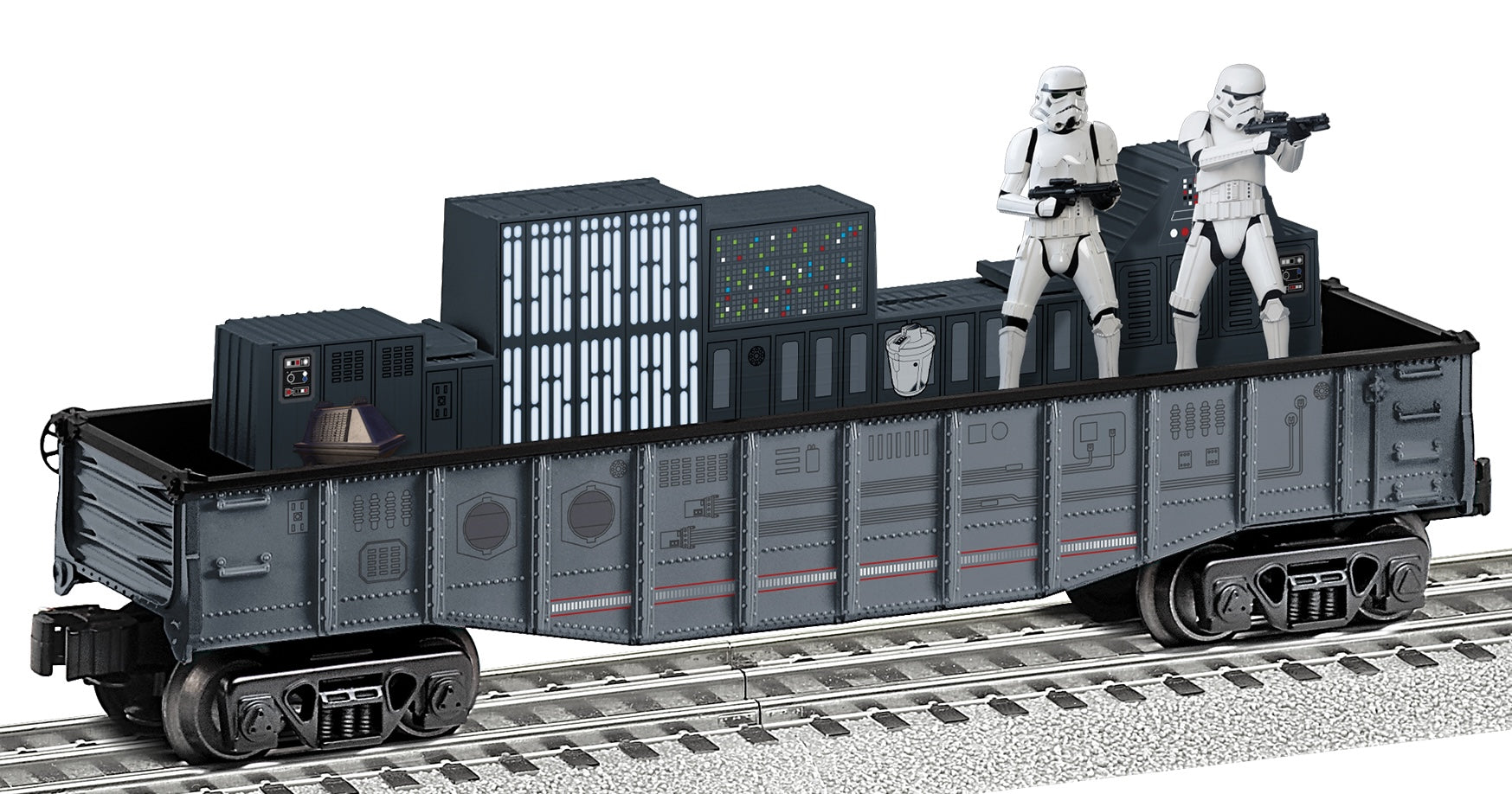 Lionel 2528320 - Star Wars - Empire Chasing Gondola "Stormtroopers" #28320