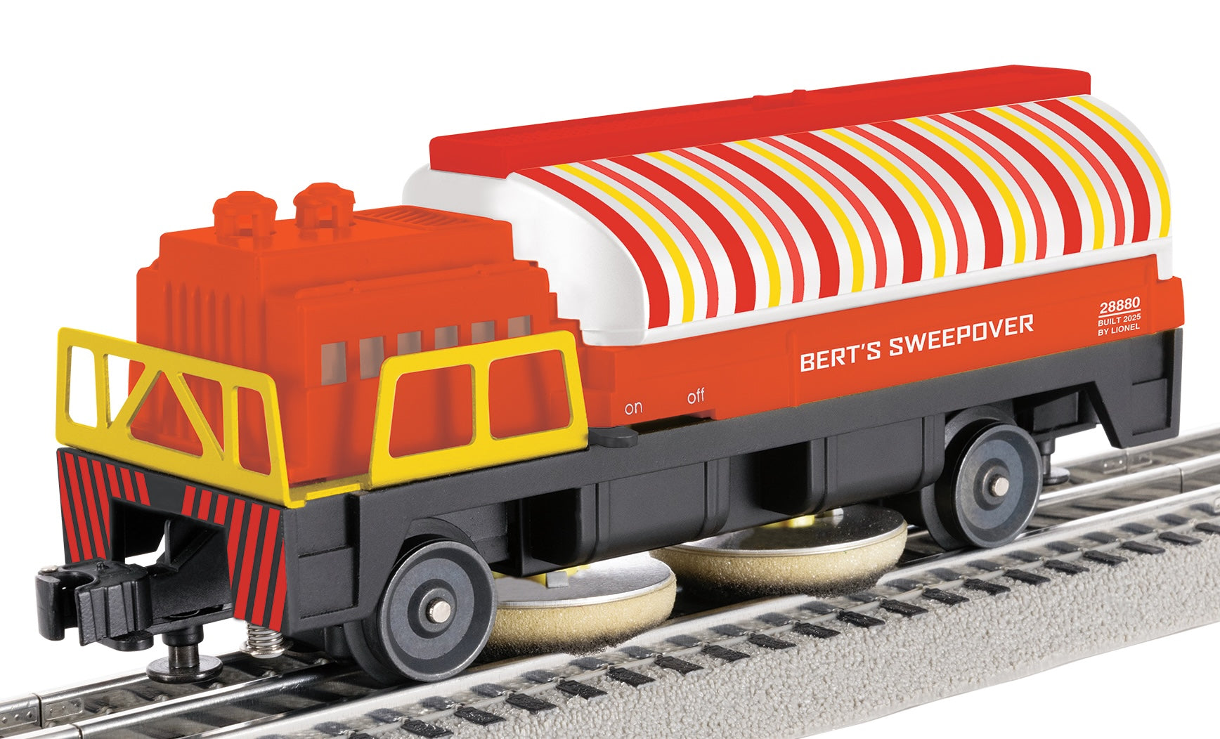 Lionel 2528880 - Track Cleaning Car "Bert's Sweepover" #28880