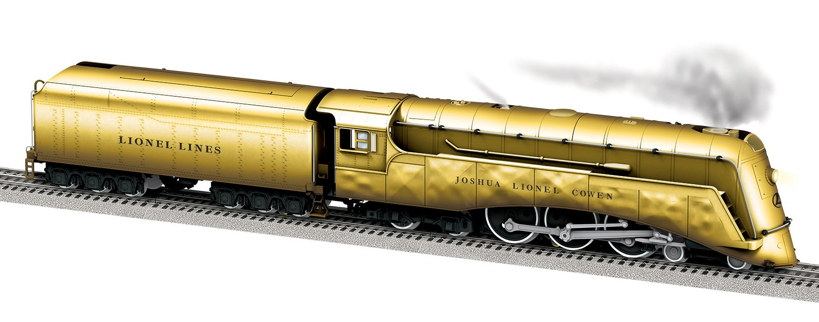 Lionel 2531125 - VisionLine - 125th Anniversary Commodore Vanderbilt Husdon Steam Locomotive "Lionel Lines"  (Gold)