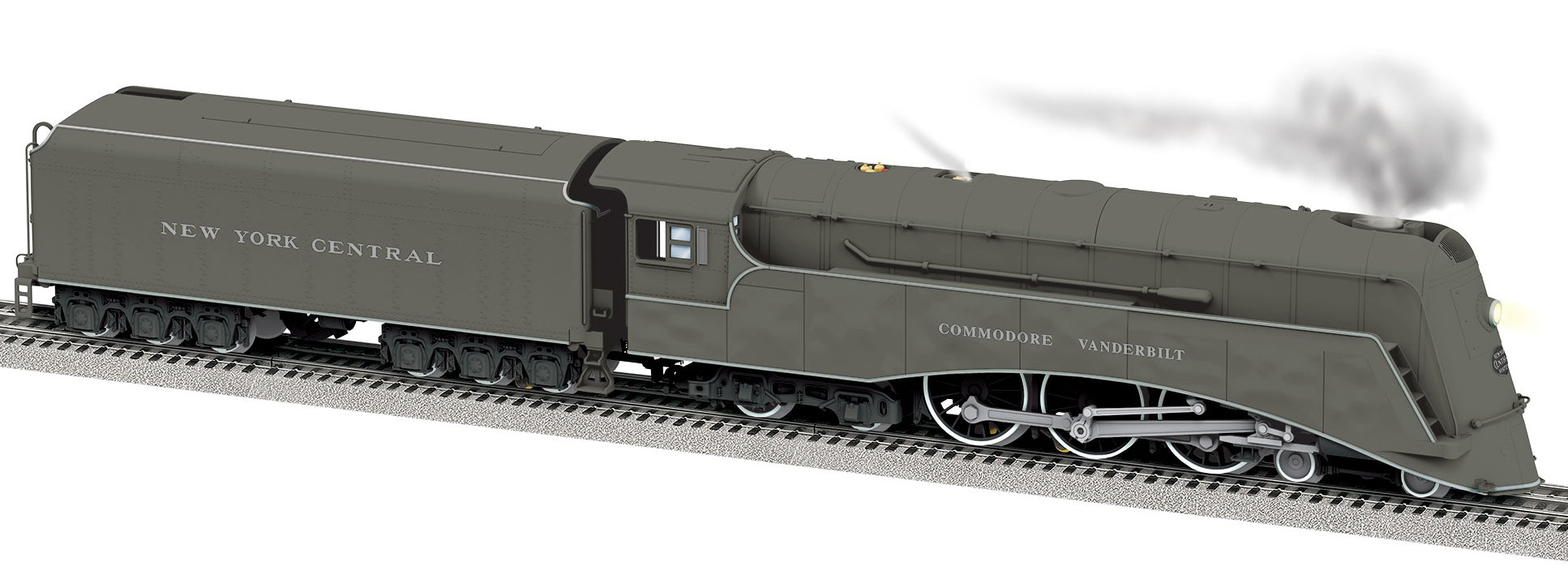 Lionel 2531360 - Vision Line Commodore Vanderbilt Hudson Steam Locomotive "New York Central" (Spoked Drivers)