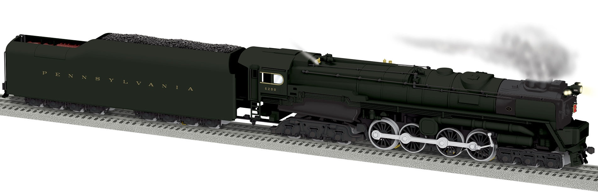 Lionel 2531440 - Legacy - S2 Steam Locomotive "Pennsylvania" #6200 (as built)