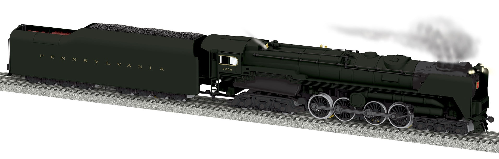 Lionel 2531460 - Legacy - S2 Steam Locomotive "Pennsylvania" #6200 (Loewy-Inspired)