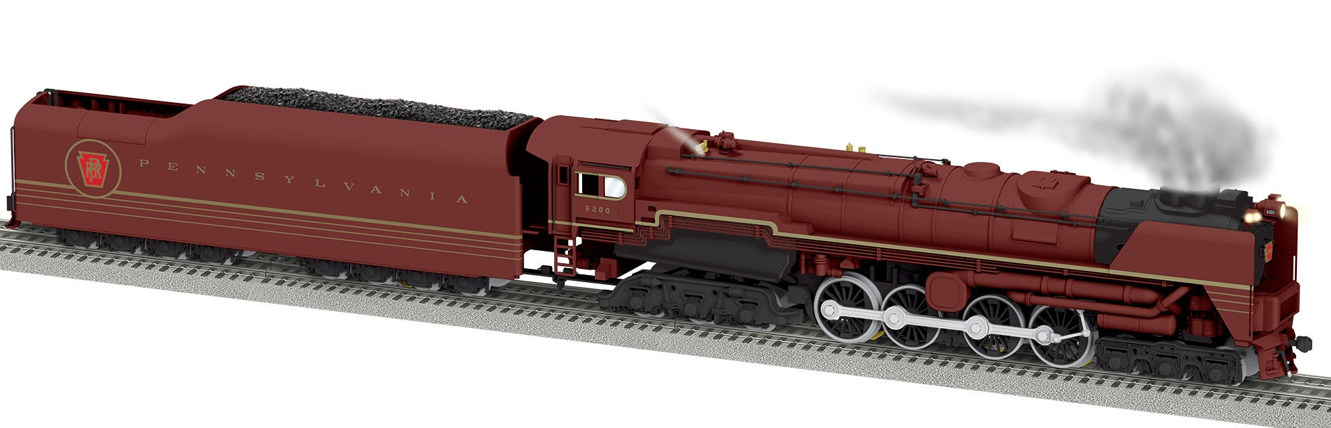 Lionel 2531470 - Legacy - S2 Steam Locomotive "Pennsylvania" #6200 (Tuscan)