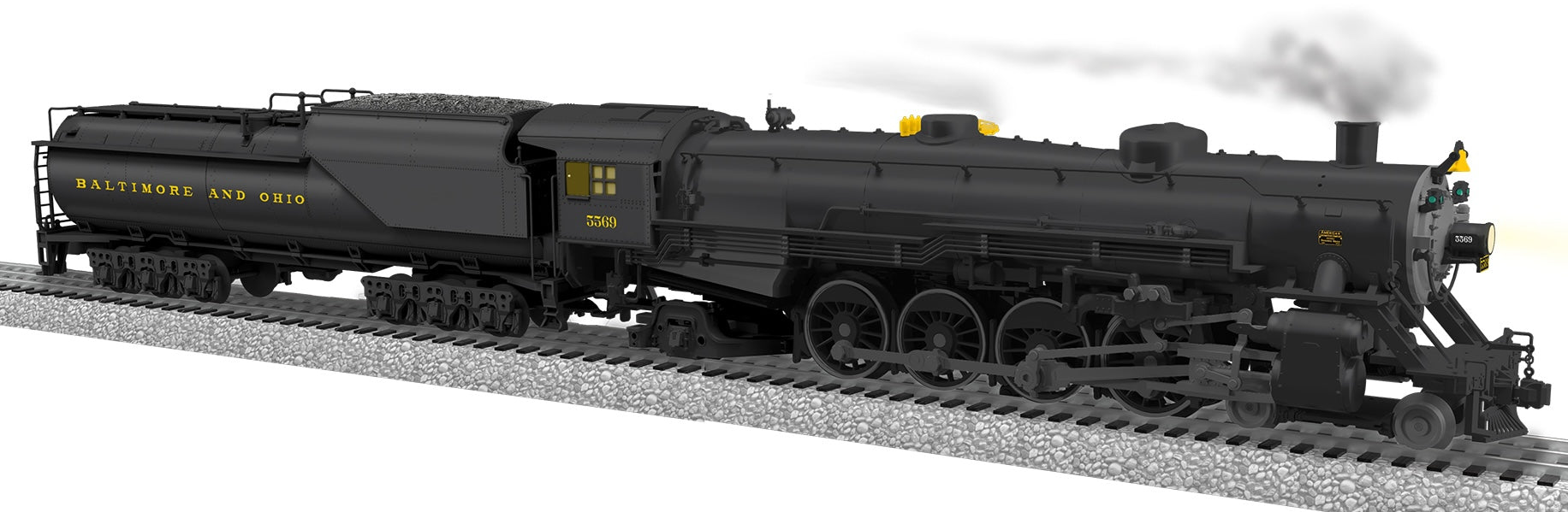 Lionel 2531680 - Legacy Mountain Steam Locomotive "Baltimore & Ohio" #5569 - Custom Run for MrMuffin'sTrains