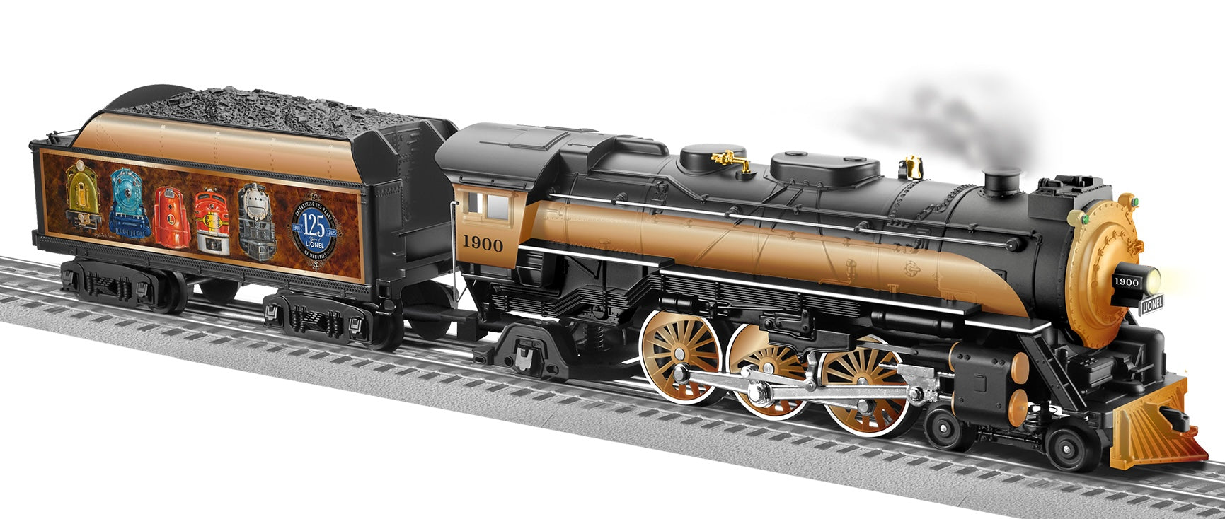 Lionel 2532060 - 125th Anniversary - LionChief+ 2.0 Pacific Steam Locomotive "Angela Trotta Thomas" #1900