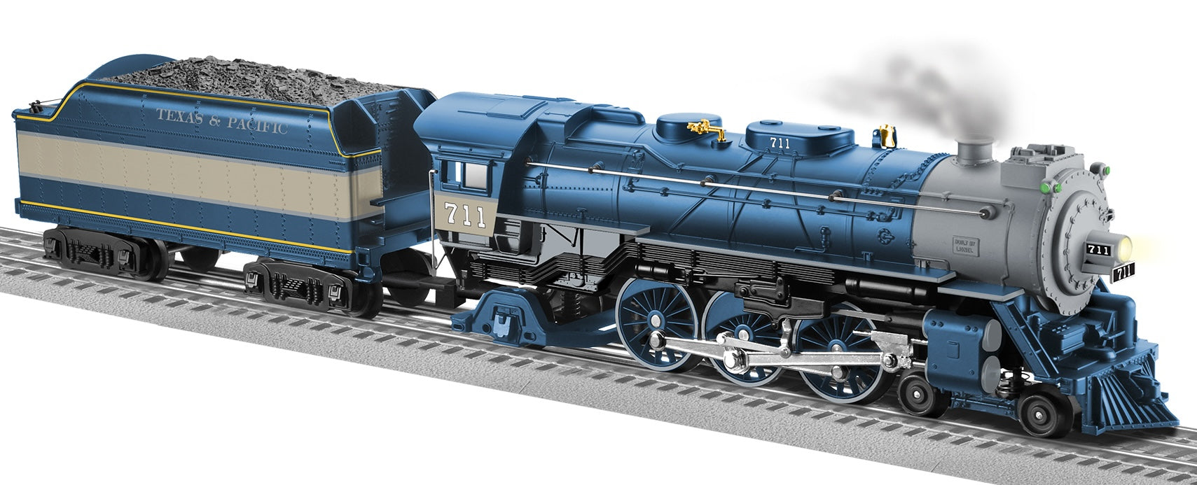 Lionel 2532090 - LionChief+ 2.0 - Pacific Steam Locomotive "Texas & Pacific" #711