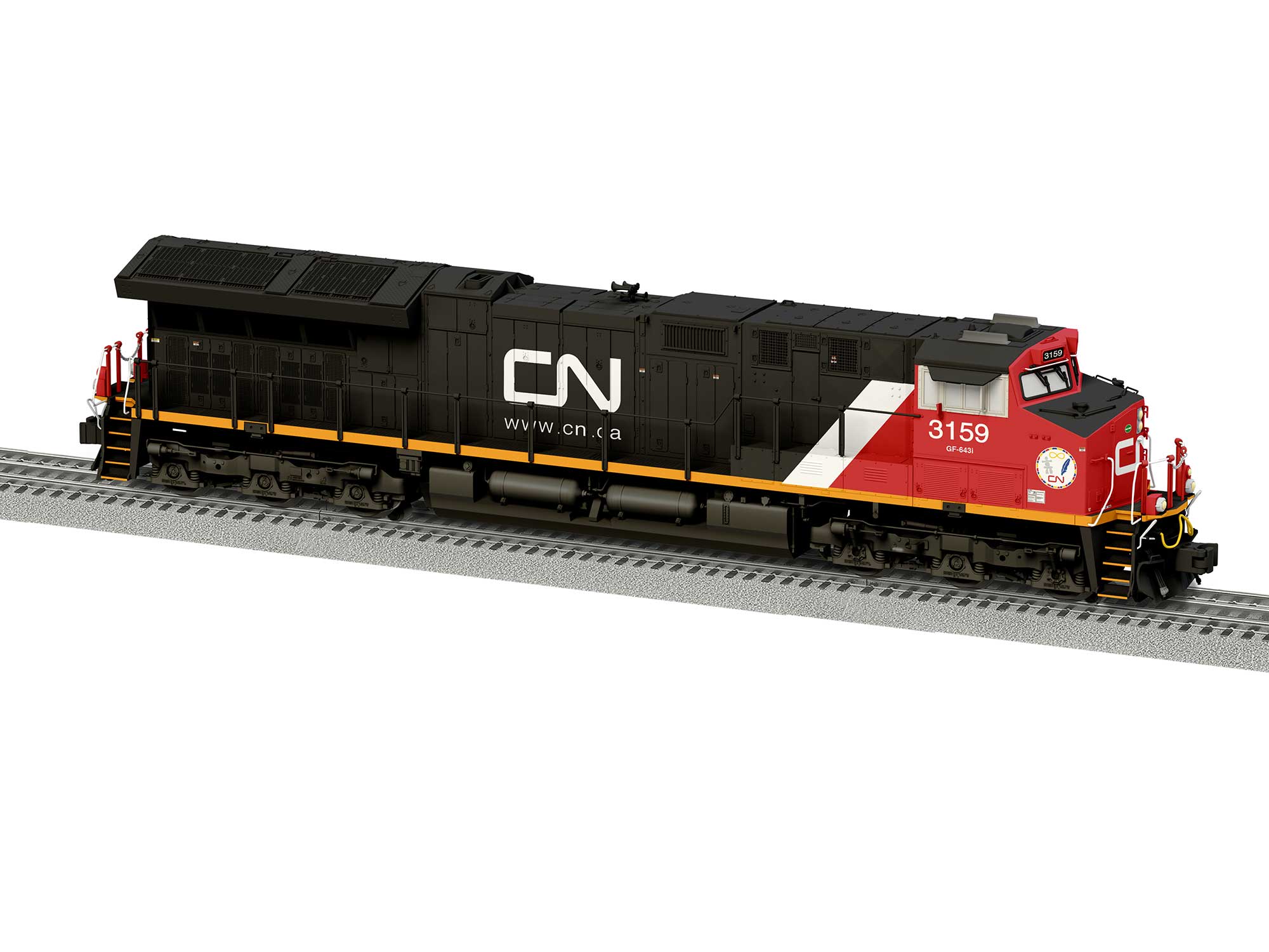 Lionel 2533461 - Legacy ET44AC Diesel Locomotive "Canadian National" #3159