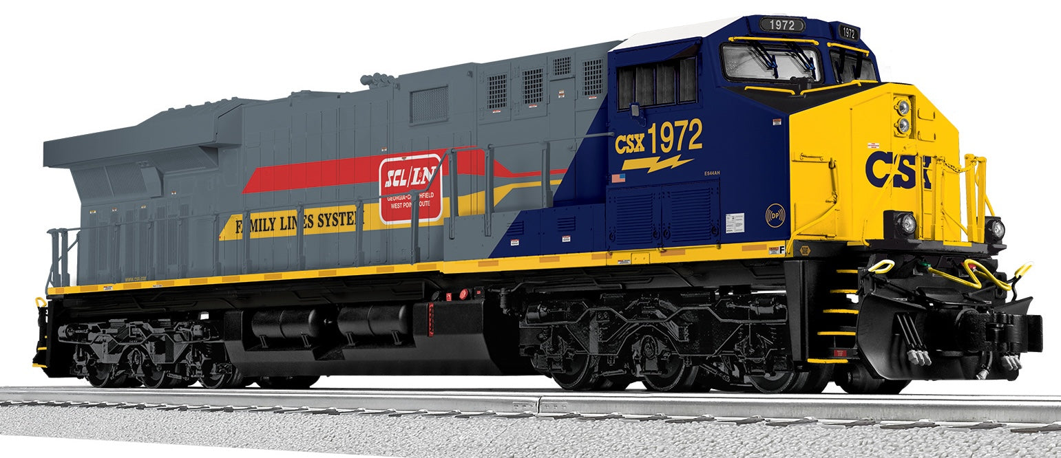 Lionel 2533569 - Legacy ES44 Diesel Locomotive "CSX / Family Lines" #1972 (Non-pwd)