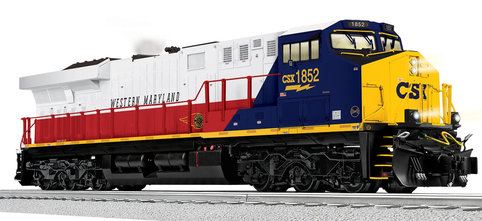 Lionel 2533581 - Legacy - ES44 Diesel Locomotive "CSX/Western Maryland" #1852