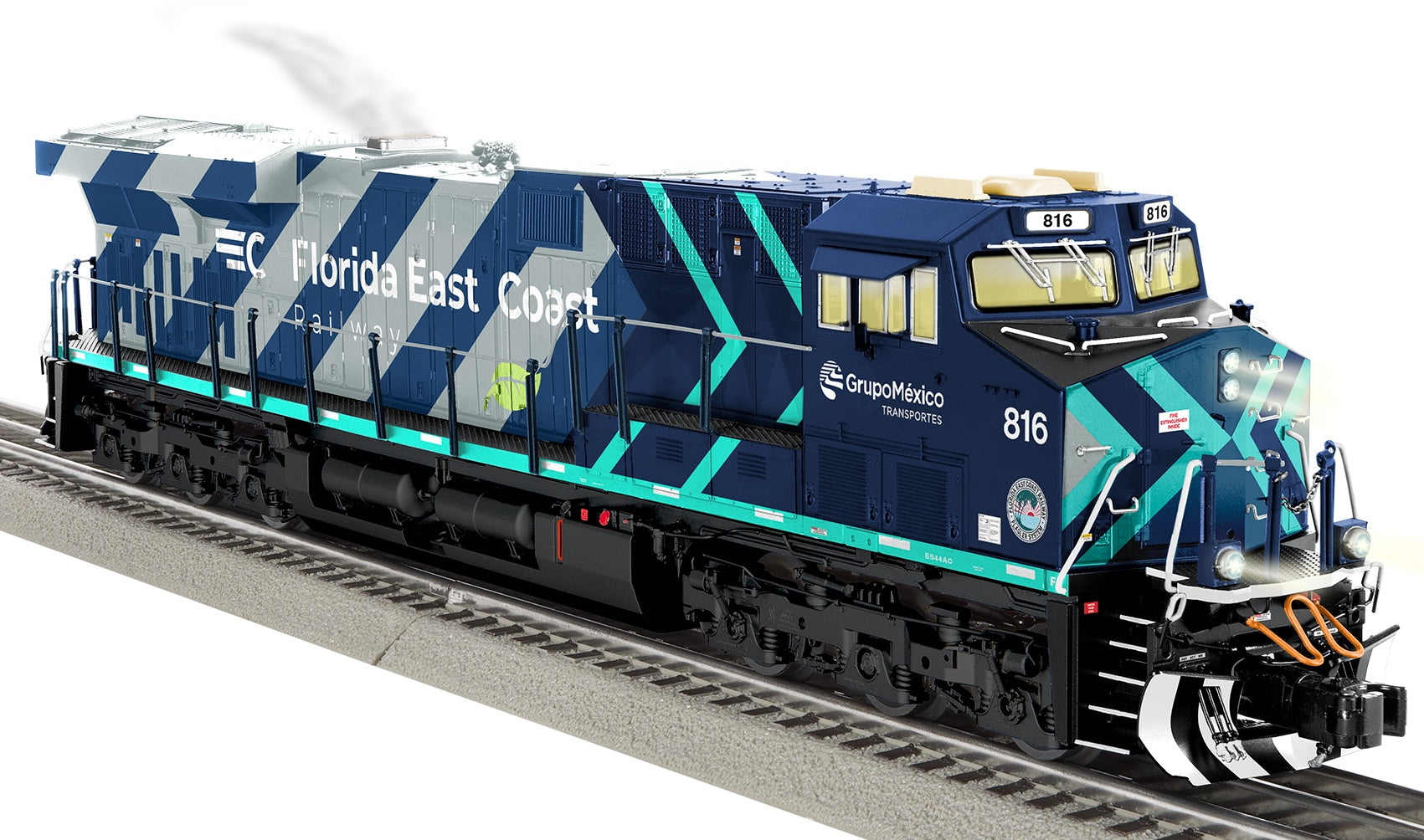 Lionel 2533640 - VisionLine - Legacy ES44 Diesel Locomotive "Florida East Coast" #816